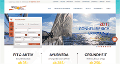 Desktop Screenshot of glisenti-travel.ch